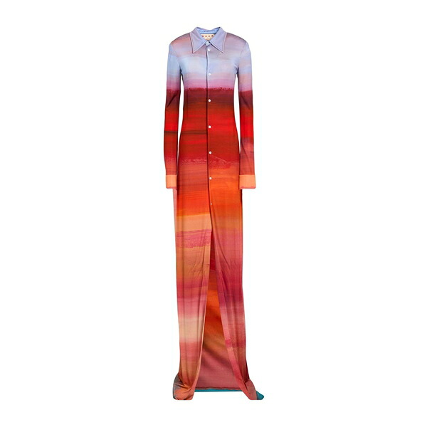 【貨物輸送無料】 マルニ レディース 衣裳 トップス Maxi dresses Purple