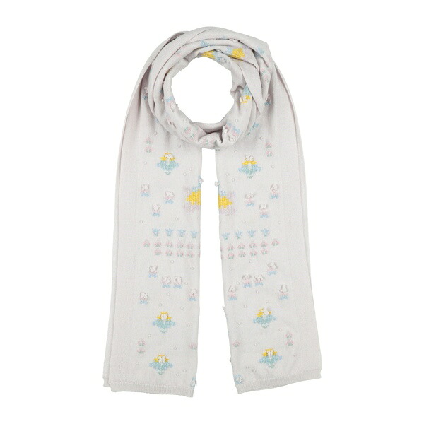 【貨物輸送無料】 バリー レディース えり巻き・袈裟・えり巻き 付属物 Scarves Grey