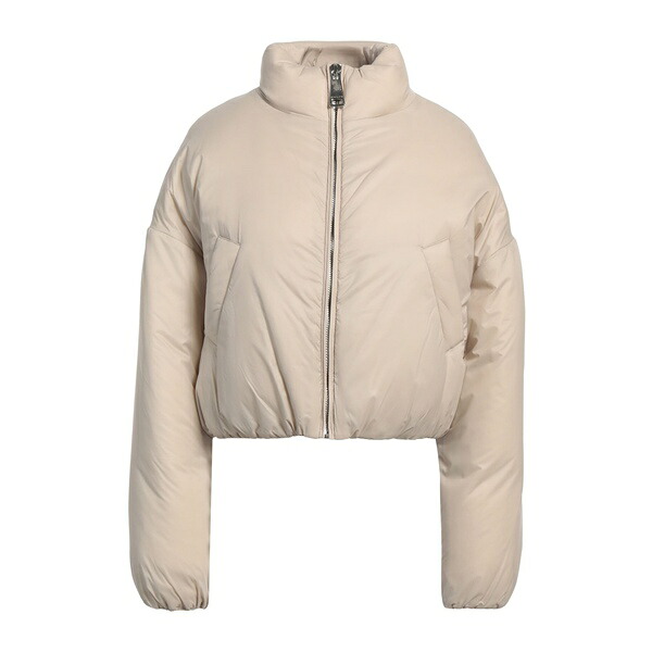 【貨物輸送無料】 クリスジョイ レディース 上衣＆上衣 アウター Puffers Beige