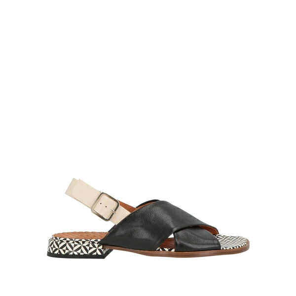【送料無料】 チエミハラ レディース サンダル シューズ Sandals Black｜asty