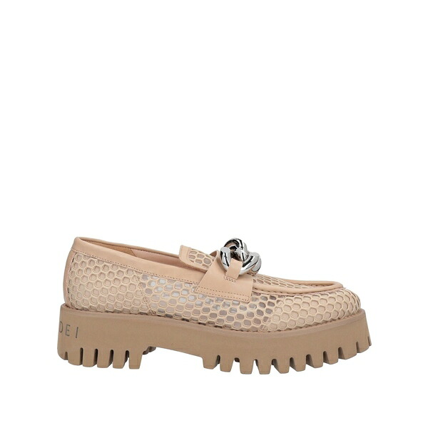 【貨物輸送無料】 カサディ レディース スリッポン・ローファー シューズ Loafers Beige