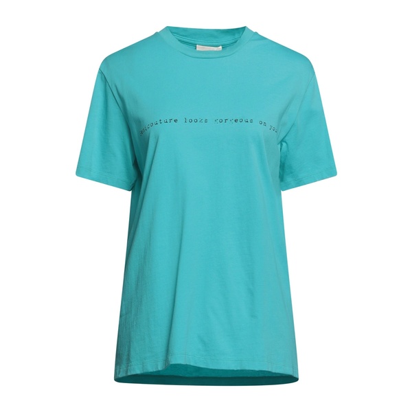 【送料無料】 セミクチュール レディース Tシャツ トップス T-shirts Azure｜asty 10,836円