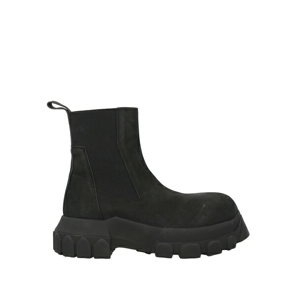 【送料無料】 リックオウエンス レディース ブーツ シューズ Ankle boots Black｜asty