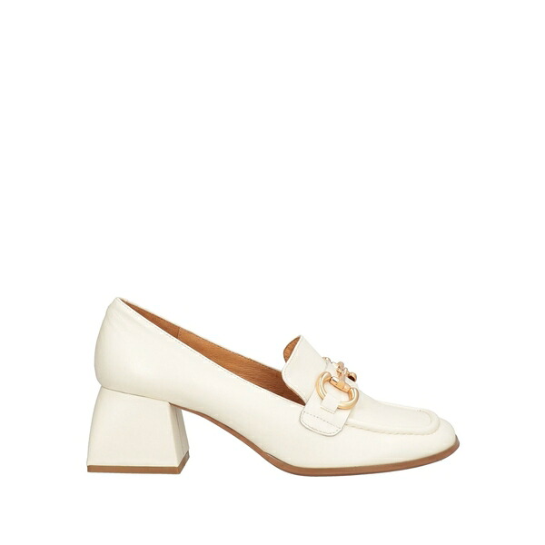 【送料無料】 トスカブルー? レディース スリッポン・ローファー シューズ Loafers White｜asty