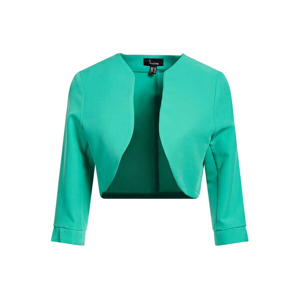 【貨物輸送無料】 鋳込み レディース 上衣＆上衣 アウター Jackets Green