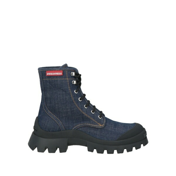 【貨物輸送無料】 ディースクエアード レディース ブーツ シューズ Ankle boots Blue