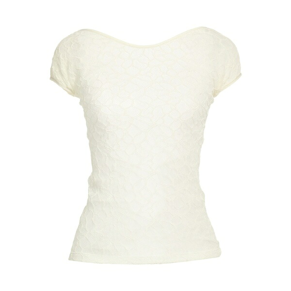 【送料無料】 ピンコ レディース Tシャツ トップス Tops White|asty