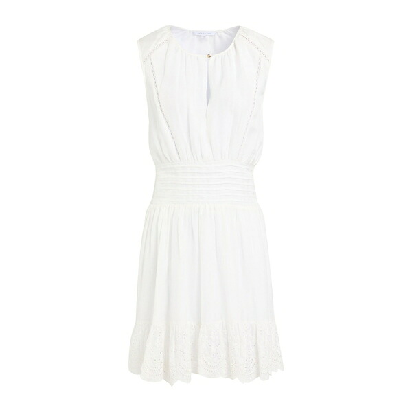 【送料無料】 パトリツィア ペペ レディース ワンピース トップス Mini dresses White｜asty
