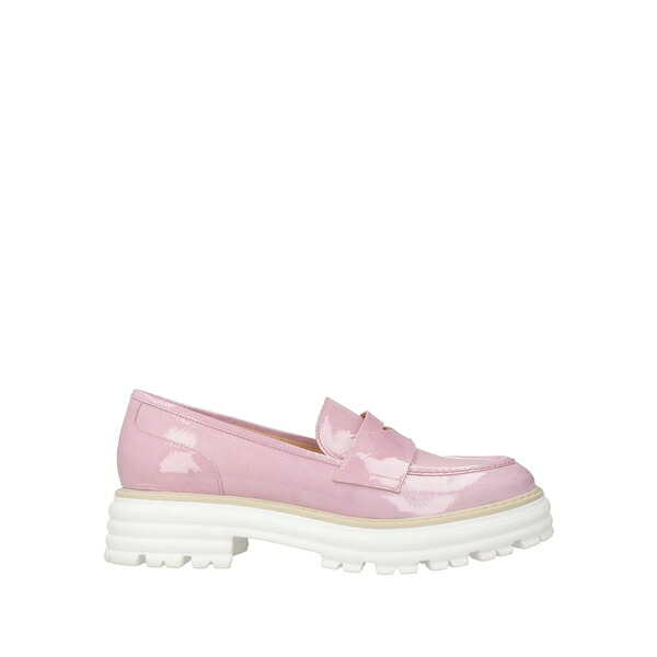 【貨物輸送無料】 ブルグリア レディース スリッポン・ローファー シューズ Loafers Pink
