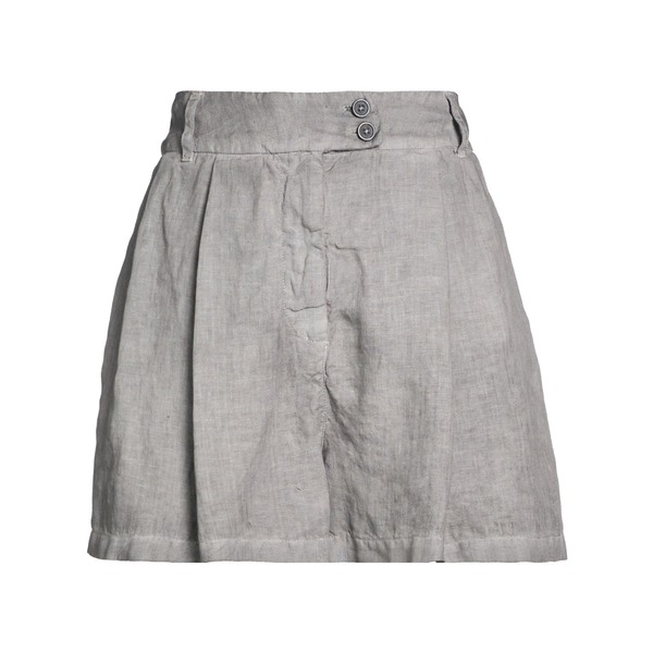 【貨物輸送無料】 １２０％リノ レディース 心地好いズボン下 ボトムス Shorts \u0026 Bermuda Shorts Grey