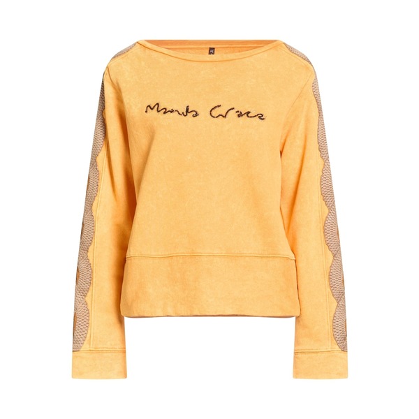 【貨物輸送無料】 マニラグレース レディース パーカー・スウェットシャツ アウター Sweatshirts Orange スウェット・トレーナー-レディースファッション-トップス