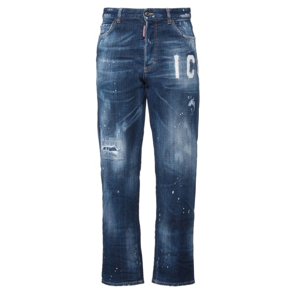 【送料無料】 ディースクエアード レディース デニムパンツ ボトムス Jeans Blue｜asty