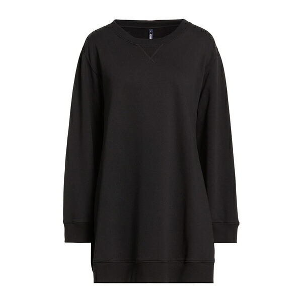 【貨物輸送無料】 羊毛 分限者 レディース パーカー・スウェットシャツ アウター Sweatshirts Black