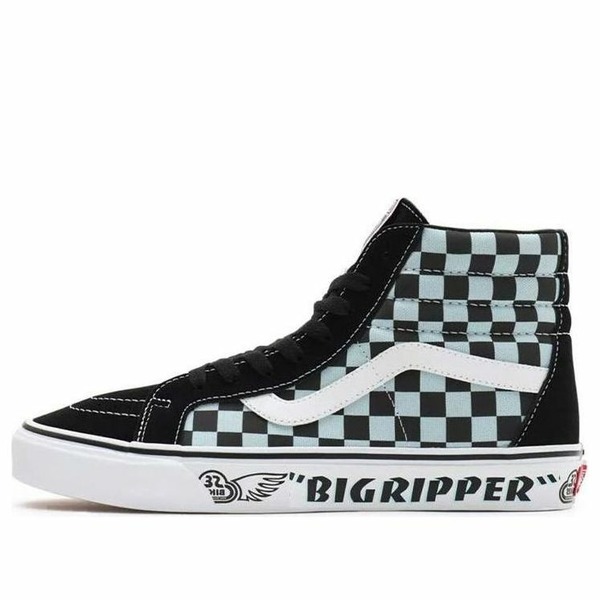 Vans バンズ メンズ スニーカー 【Vans SE Bikes x SK8-HI Reissue 'Big Ripper - Black Reflective Checkerboard' VN0A4BV8A0E】 サイズ US_M_4.5画像