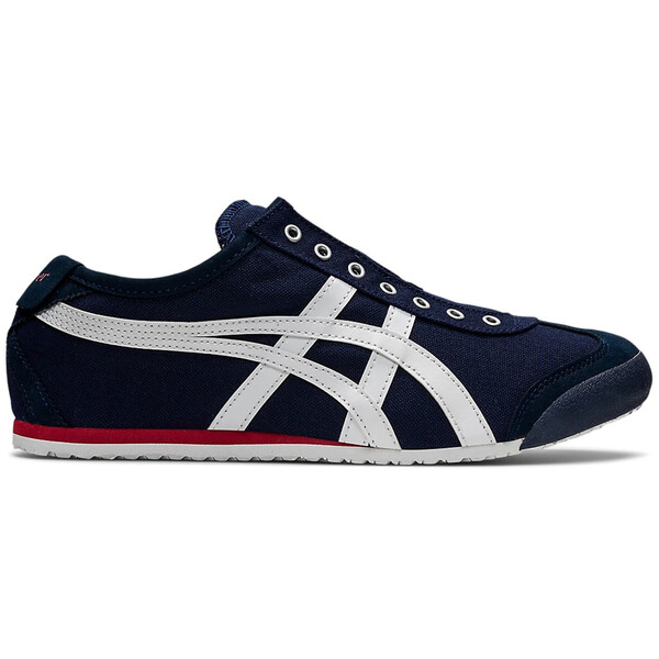 ASICS アシックス メンズ スニーカー 【Onitsuka Tiger Mexico 66 Slip-On Navy Off-White Red】 サイズ US_M_13 Navy/Off-White｜asty