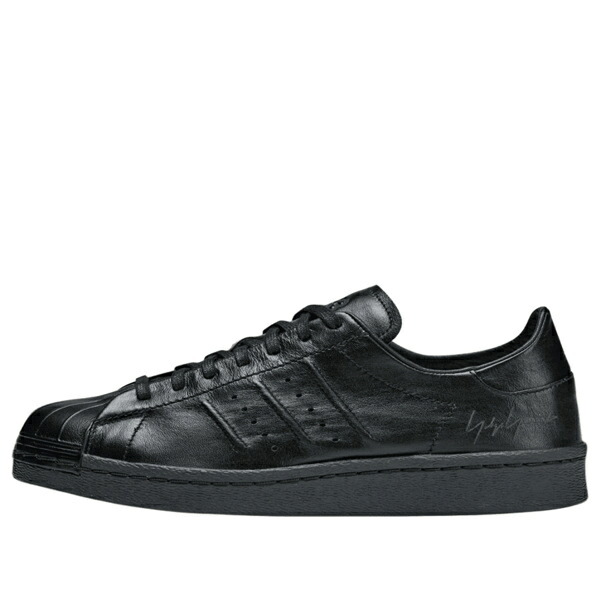 adidas アディダス メンズ スニーカー  【adidas x Y-3 Superstar \u0027All Black\u0027 IE3237】  大いさ US_5(23.0珊) スニーカー-メンズ靴