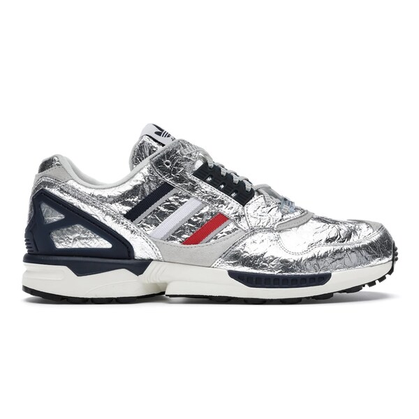 adidas アディダス メンズ スニーカー  【adidas ZX 9000 Concepts】  大きさ US_8(26.0珊) Silver Metallic/Chalk White/Collegiate Navy