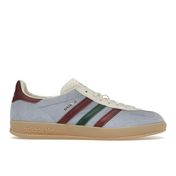 adidas アディダス メンズ スニーカー  【adidas Gazelle Indoor Blue Dawn Collegiate Burgundy】  大いさ US_8(26.0糎) Blue Dawn/Collegiate Burgundy/Core Green
