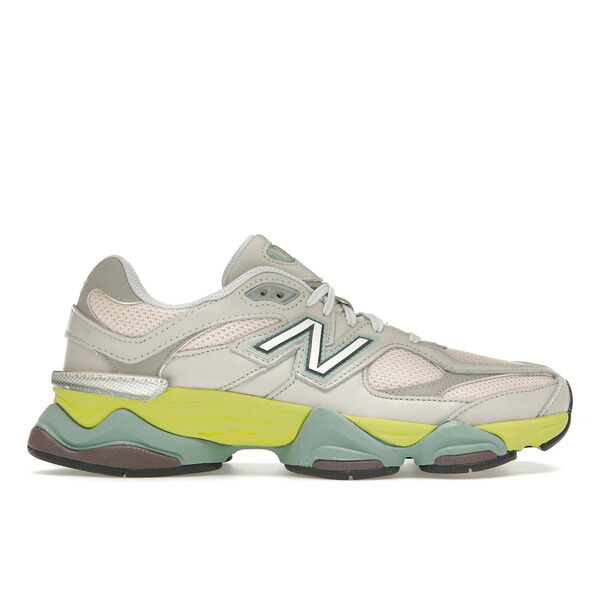 New Balance ニュー平衡にする メンズ スニーカー  【New Balance 9060 Moonbeam Vintage Rose Lime】  大きさ US_10.5(28.5糎) Moonbeam/Vintage Rose/Moonrock