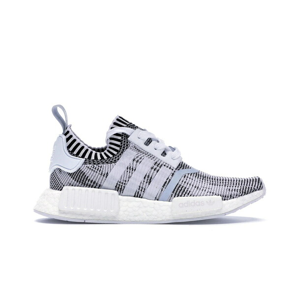adidas アディダス メンズ スニーカー 【adidas NMD R1 Glitch Camo White Black】 サイズ US_10(28.0cm) Footwear White/Footwear White/Core Black|asty