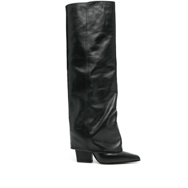 光の都市テキサス州 レディース ブーツ シューズ 90粍 leather boots Black