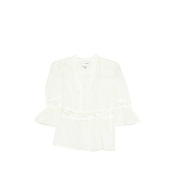 ウィーアーキンドレッド レディース シャツ トップス Peplum-hem blouse Neutrals