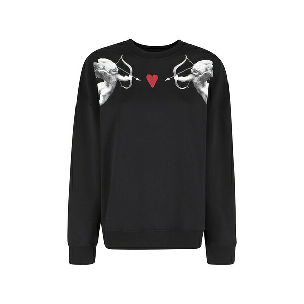 フィオルッチ レディース 編み物\u0026スウェーター アウター Cupid long-sleeve sweater Black