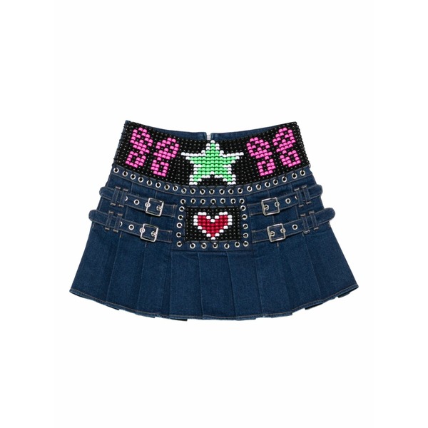 チョポヴァ ロウェナ レディース スコート ボトムス Patty mini skirt Blue