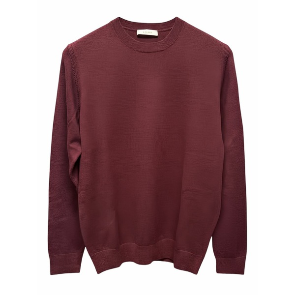 ディクタット メンズ 編み物\u0026プルオーバー アウター Crew-neck sweater Red