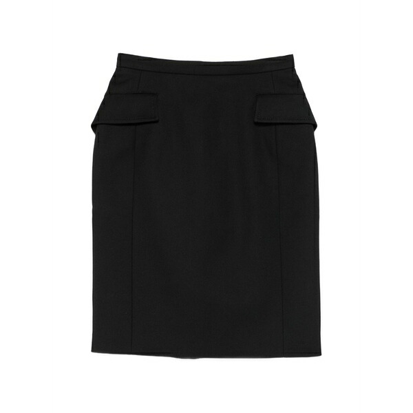 ヌメロ ヴェントゥーノ レディース スカート ボトムス Flap-pockets midi skirt Black｜asty
