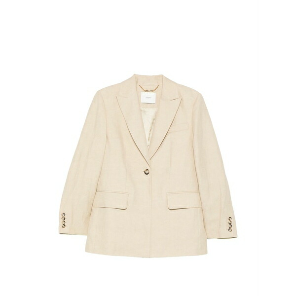 ジョセフ レディース 上衣＆上衣 アウター Buttoned single-breasted blazer Neutrals
