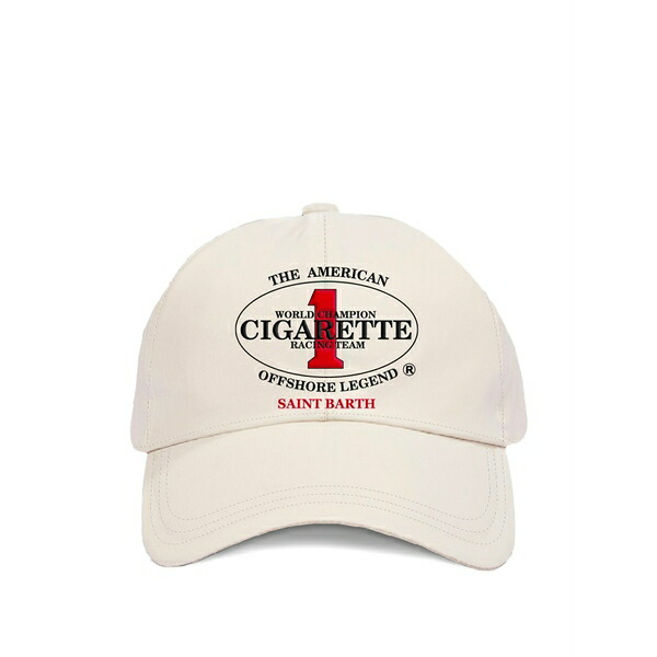 エムシーツーセイントバース メンズ かぶり笠 佩び物 Printed baseball cap Neutrals