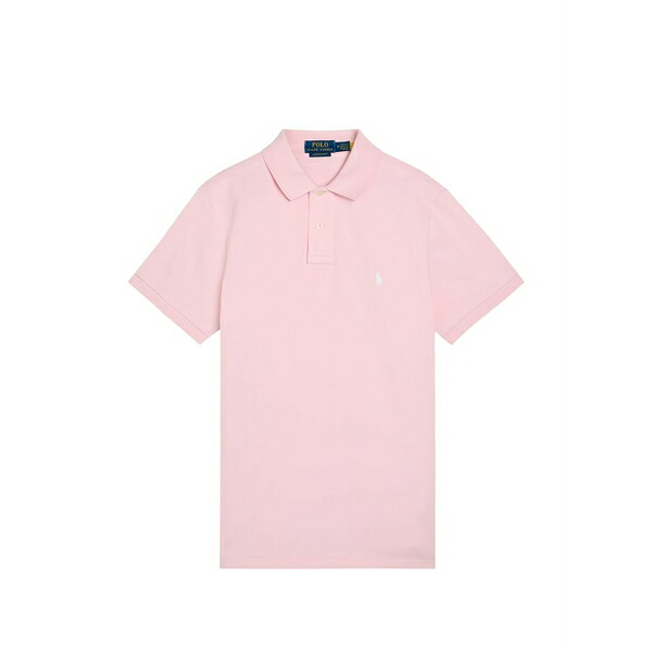 ラルフローレン メンズ スポーツシャツ トップス Logo-detail polo shirt Pink トップス-メンズファッション-ポロシャツ