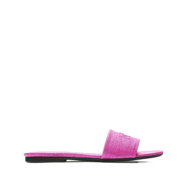 ヌメロ ヴェントゥーノ レディース サンダル シューズ Logo-embossed sandals Pink|asty