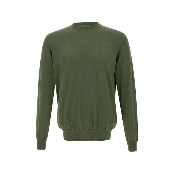 ピューテリー メンズ ニット&セーター アウター Dodos long-sleeved sweater Green｜asty
