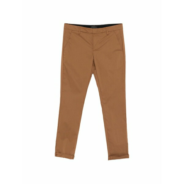 ドンダップ メンズ 心地好いズボン下 ボトムス Cuffed trousers Brown