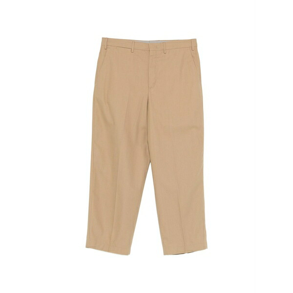 PTトリノ メンズ 心地好いズボン下 ボトムス Cropped trousers Neutrals