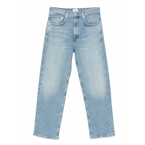 シチズンズ オブ ヒューマニティ レディース デニムパンツ ボトムス Straight-leg jeans Blue