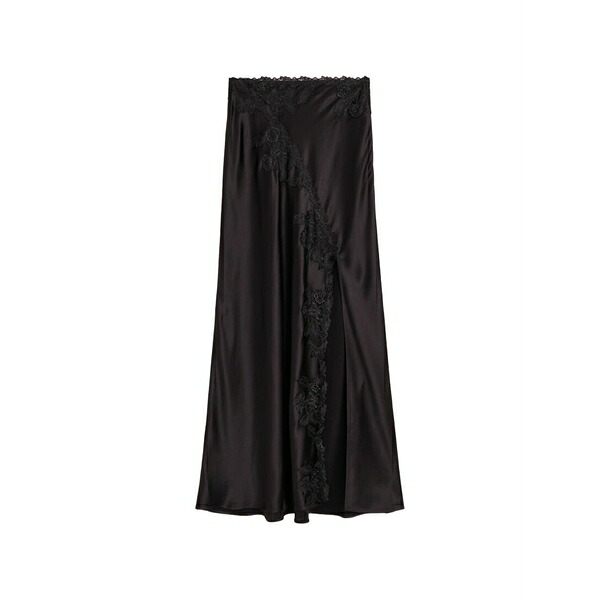 バイマレンバーガー レディース スカート ボトムス Erika lace skirt Black|asty