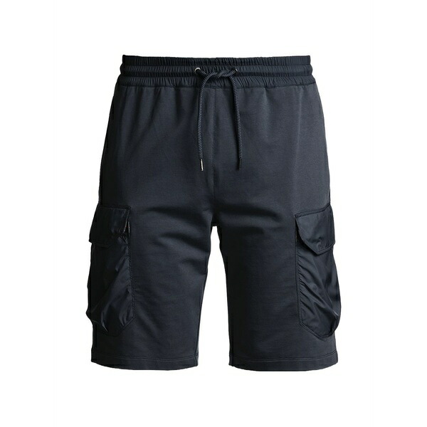 パラジャンパーズ メンズ 心地好いズボン下 ボトムス Cargo drawstring trousers Black
