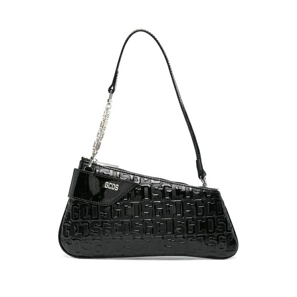 ジーシーディーエス レディース ショルダーバッグ バッグ Comma notte monogram shoulder bag Black｜asty
