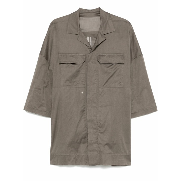 リックオウエンス メンズ ティーシャツ トップス Magnum tommy shirt Grey