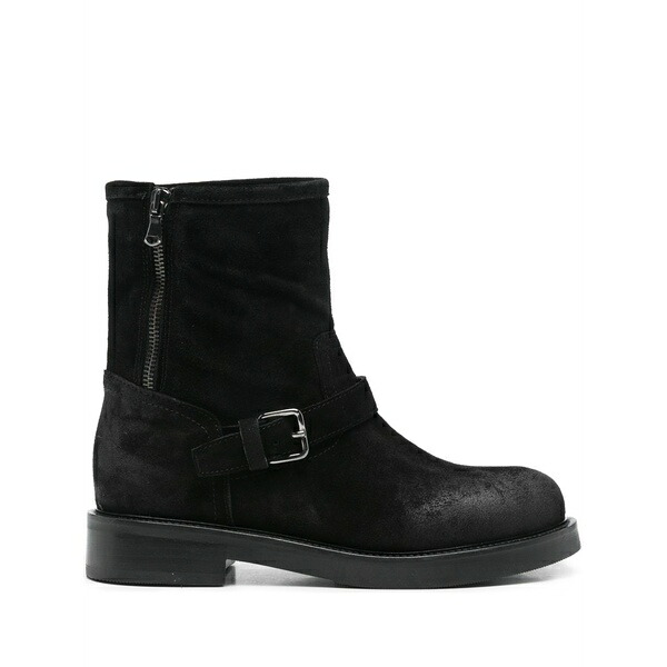 ジュリーディー レディース ブーツ シューズ 35mm buckle zip boots Black｜asty