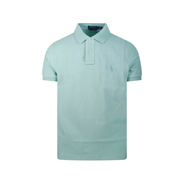 ラルフローレン メンズ スポーツシャツ トップス Logo-embroidered polo shirt Green