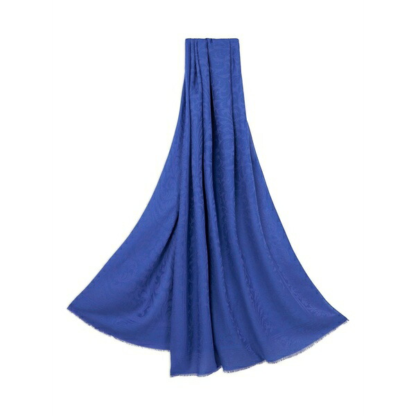 エトロ レディース えり巻き・袈裟・えり巻き 付属物 Jacquard scarf  Blue