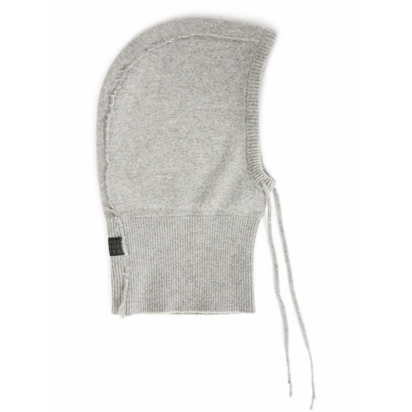 マルタンマルジェラ レディース 鳥打ち帽 付属物 Knitted balaclava Grey