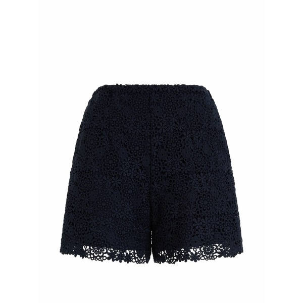 レッドヴァレンティノ レディース カジュアルパンツ ボトムス Floral shorts Blue