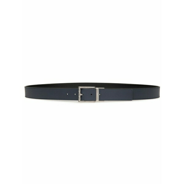 バリー メンズ 三尺帯 添え物 Astory 35 leather belt Blue
