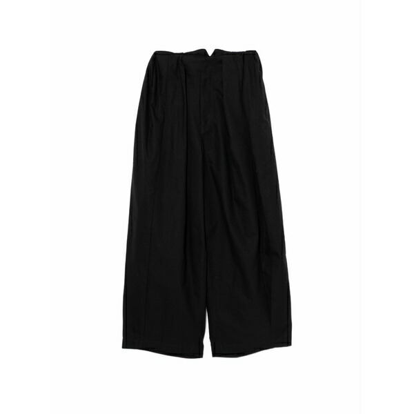 トーガ レディース カジュアルパンツ ボトムス tapered-leg trousers Black|asty