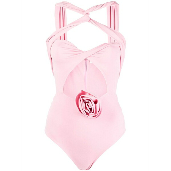 マグダ・ブトリム レディース カットソー トップス Twisted cut-out bodysuit  Pink